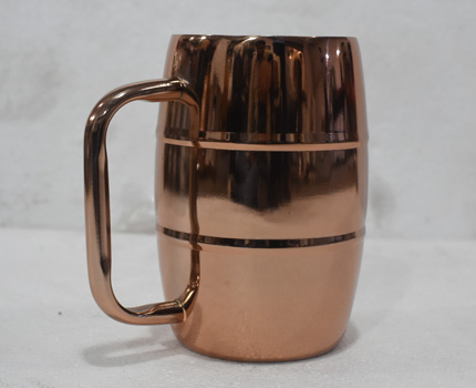 Stainless Steel  Moscow Mule Mug Rose Gold Finish